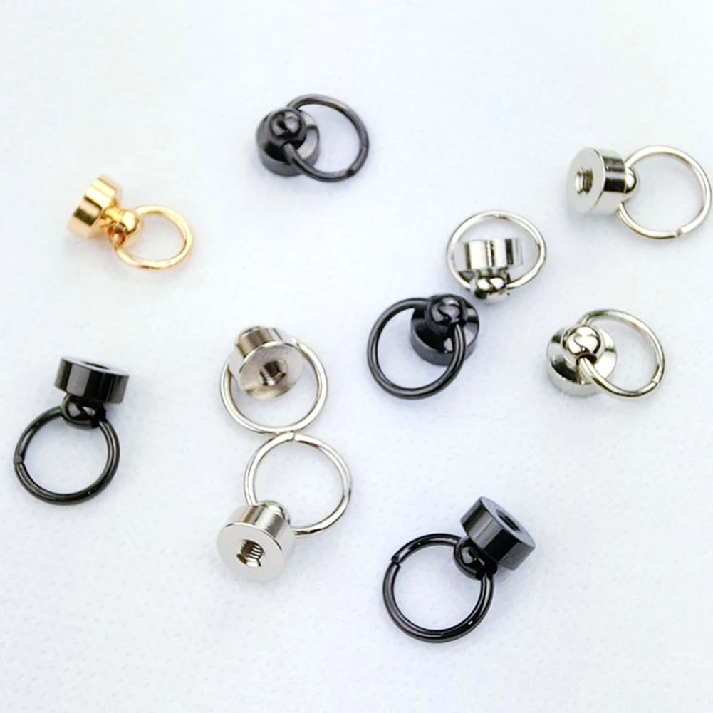 

5Pcs/Lot Luggage Bag Buckle Tongs Snap Hook Ring With Screws for DIY Bag Parts Accessories Free Shipping