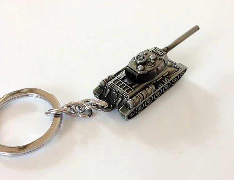 2019 3D модный автомобильный металлический брелок для автомобиля WOT Tank World ключей BMW