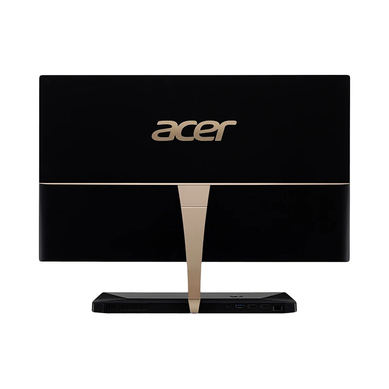 Моноблок Acer Aspire S24-880 23.8"/i7 8550u/8Gb/1Tb/UHDG 620/CR/WF/BT/135W/Win10/золотистый (DQ.BA8ER.001) |