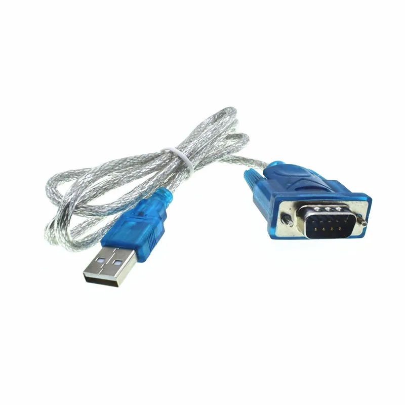 HL-340 USB к RS232 COM Порты и разъёмы Серийный КПК 9-контактный DB9 Кабель-адаптер