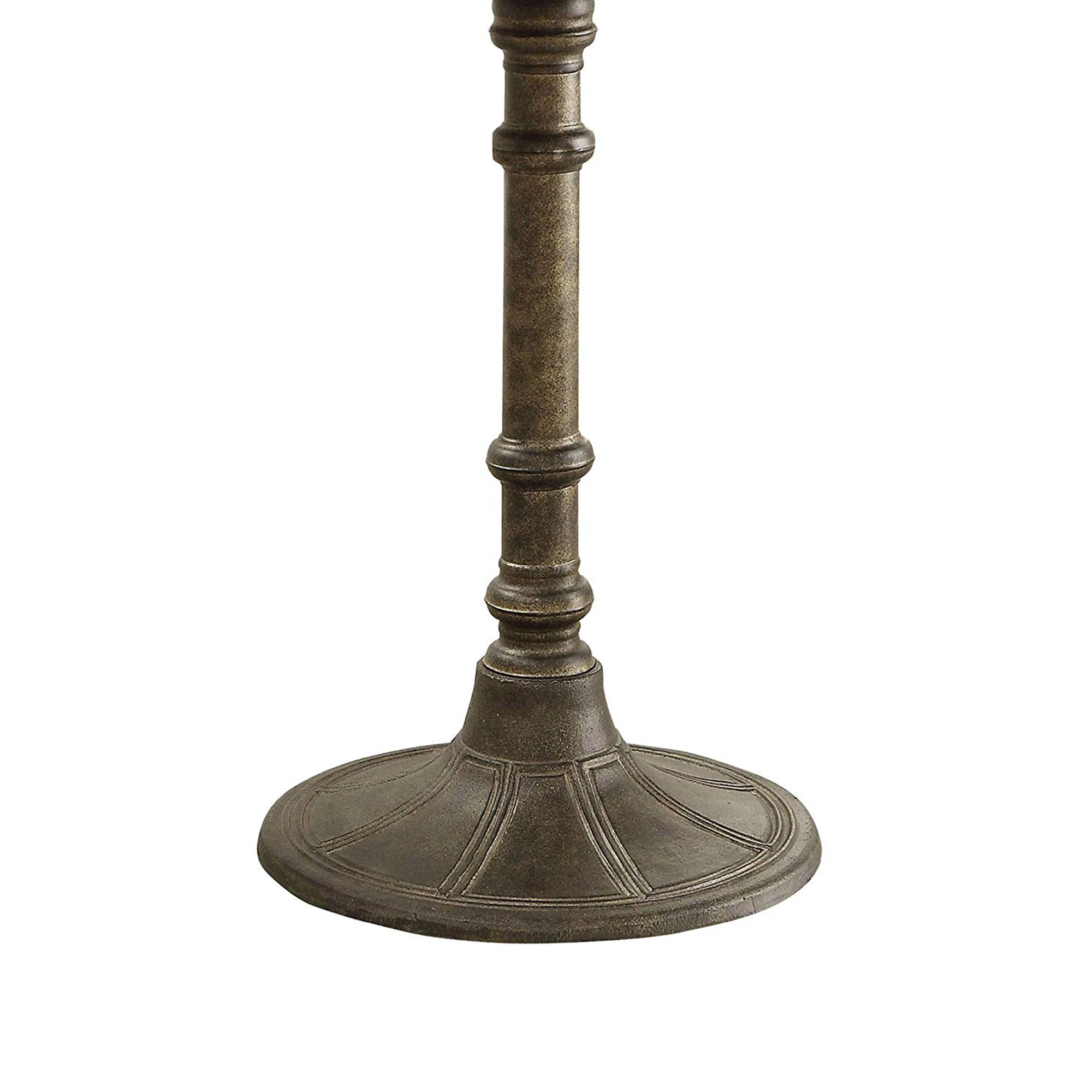 Round Transitional Metal Bistro Dining Table Bronze | Мебель