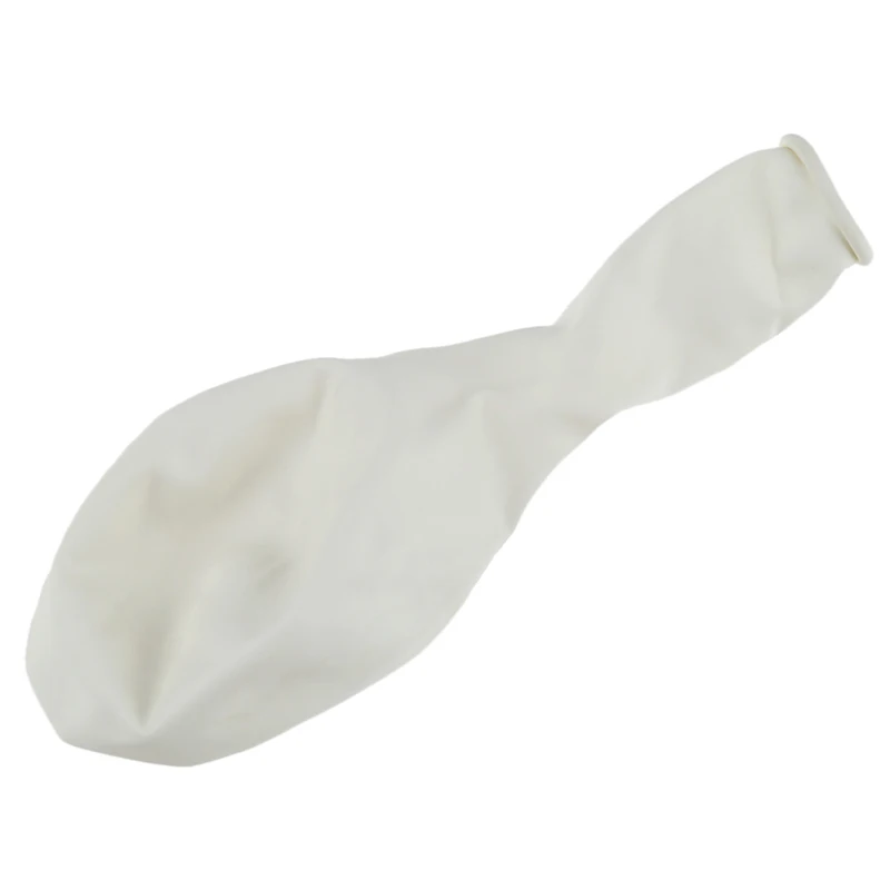 Plain White 12 Inches Helium Quality Latex Balloons - Pack of 100 | Канцтовары для офиса и дома