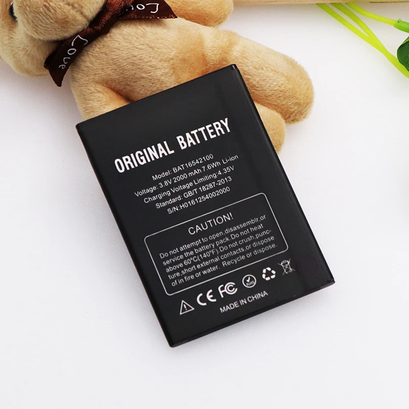 Для Doogee X9 мини Батарея 5 0 дюймов BAT16542100 Bateria Batterij аккумулятор 2000 мАч|battery for doogee|battery