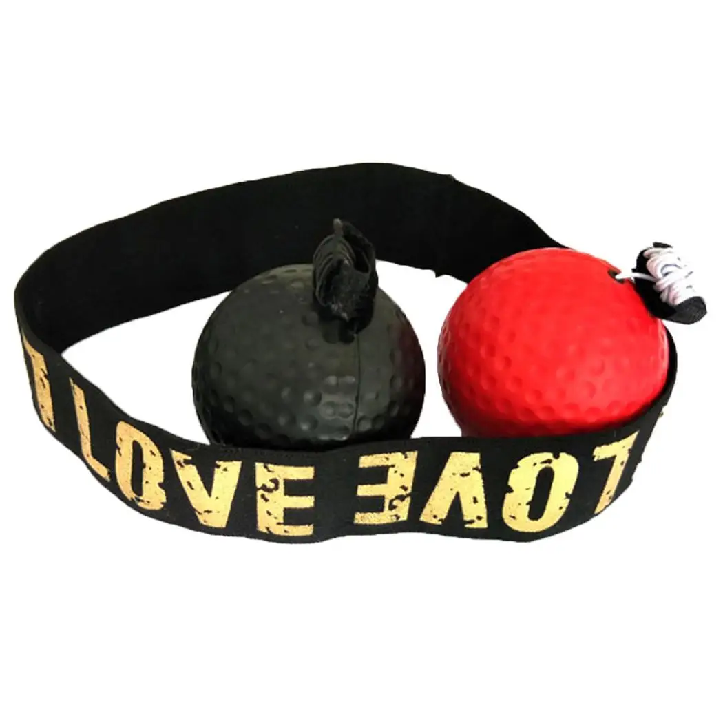 Professional бокс Training Reflex скорость Повышение силы 1 Красный Тяжелый мяч повязка на