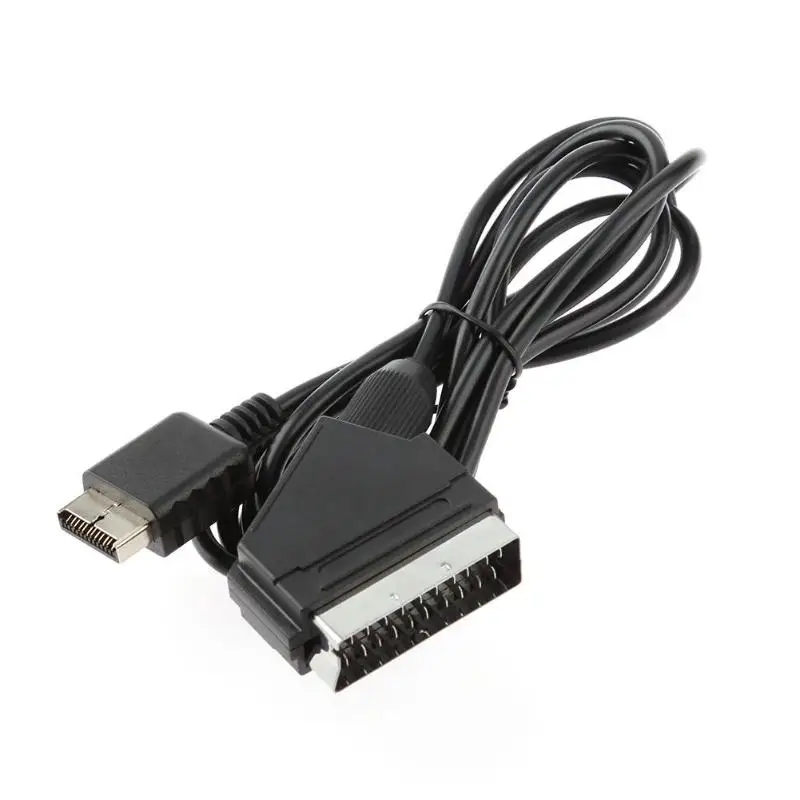 1 шт. RGB SCART кабель 8 м/6ft ТВ AV для Sony Playstation PS2 PS3 тонкая линия игровых консолей ps2 игры