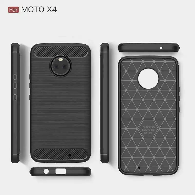 Mokoemi модный противоударный мягкий силиконовый чехол 5 2 дюйма для Motorola Moto X4