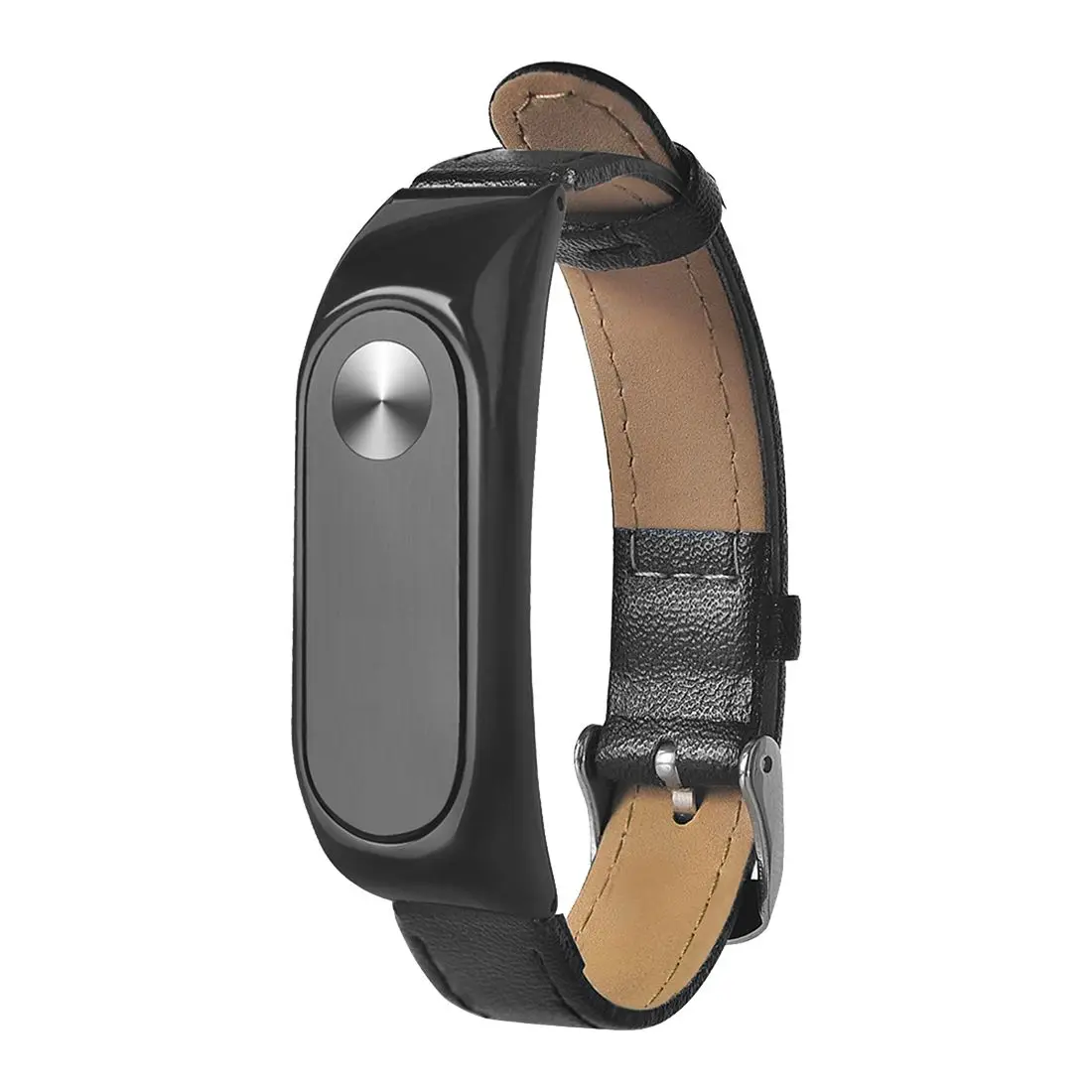 Replacement Leather strap Wrist Band Plus For Xiaomi Mi 2 Metal Case black | Электроника
