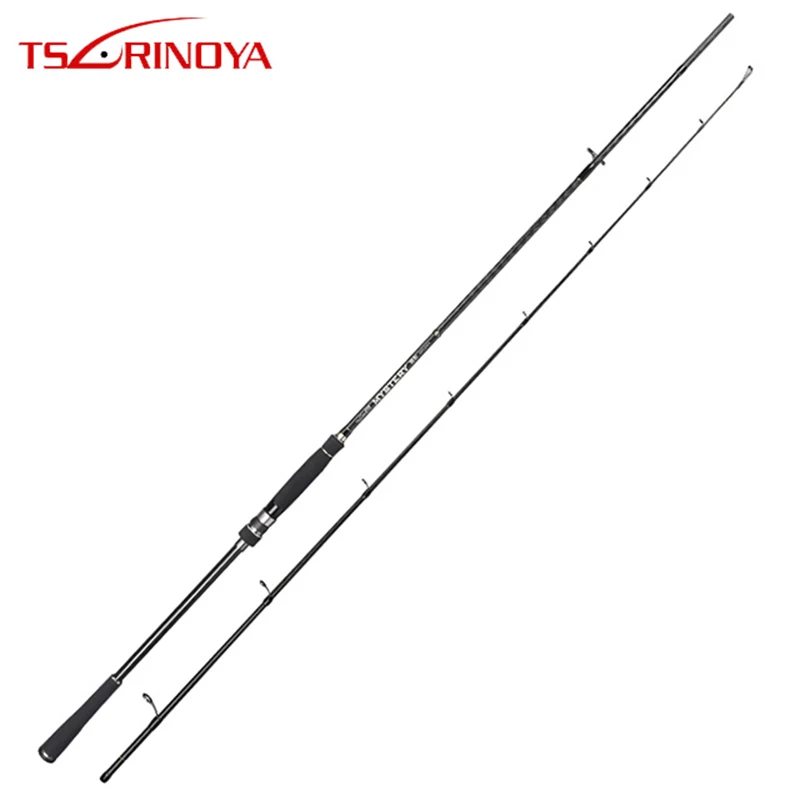 

TSURINOYA Fishing Rod MYSTERY 2.4m/2.7m MH Power FUJI Guide Rings Spinning Rod Sea bass Snakehead 2 Section