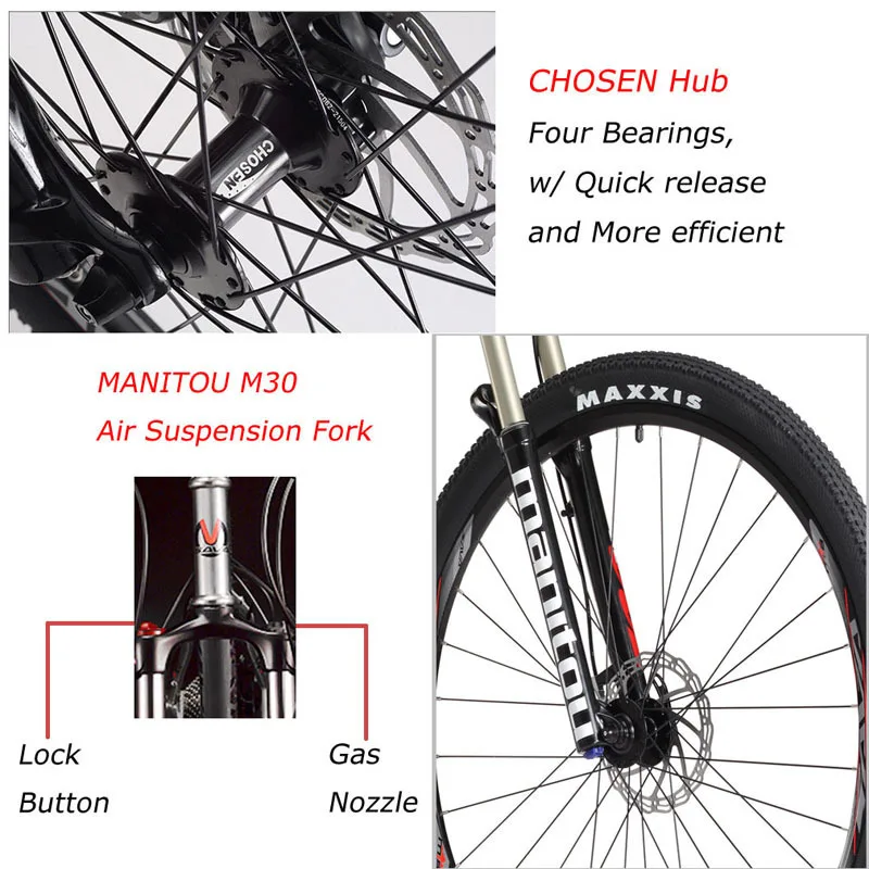 2018 DECK700 22 Geschwindigkeit T800 углерода Faser горных 29 mtb Fahrrad M8000 велосипеды Берг bicicleta | Спорт и