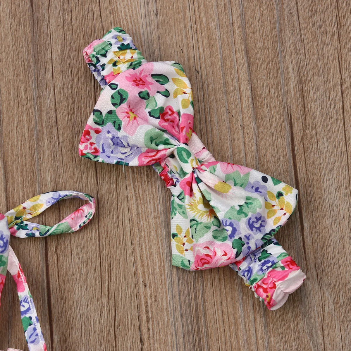 2019 брендовый новый милый Стильный комбинезон с цветочным рисунком 2 предмета