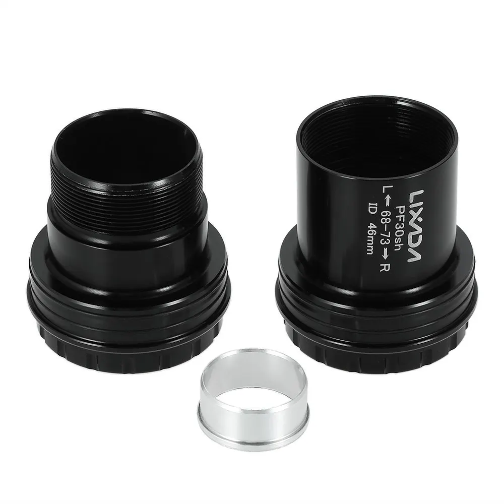 Lixada PF30 Нижний кронштейн 24 мм подшипник Кронштейн 68-73 велосипед для SHIMANO SRAM gxp Prowheel |