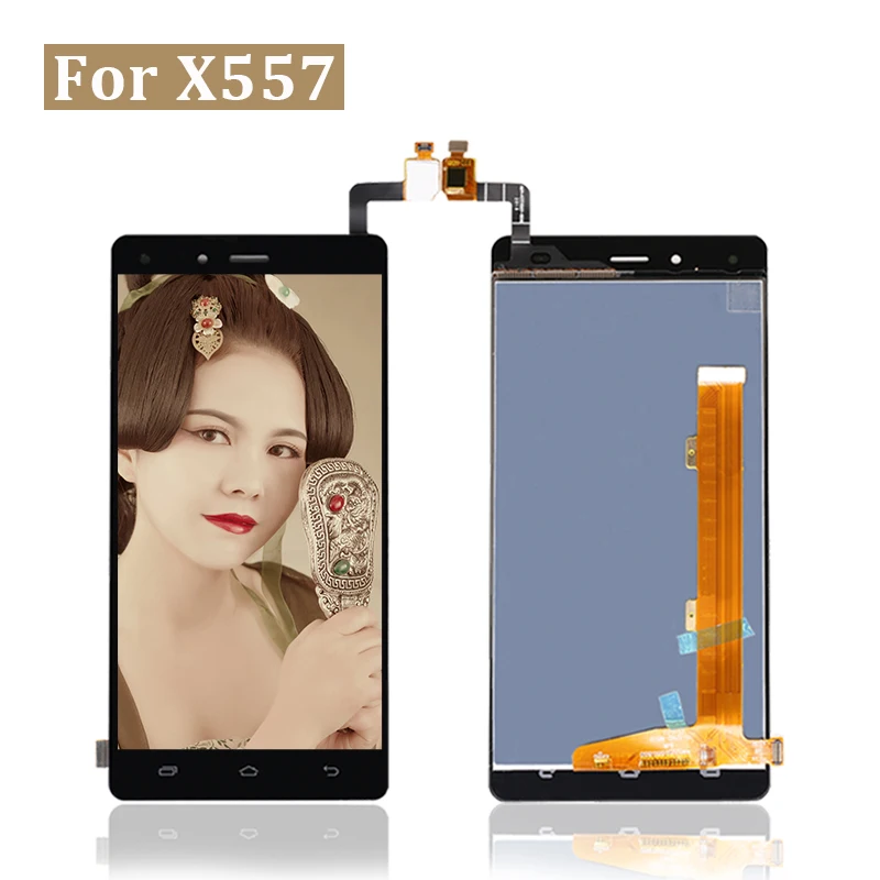 Для Infinix Hot 4 LCD X557 дисплей сенсорный экран в сборе дигитайзер для ЖК панель 5 &quot100%
