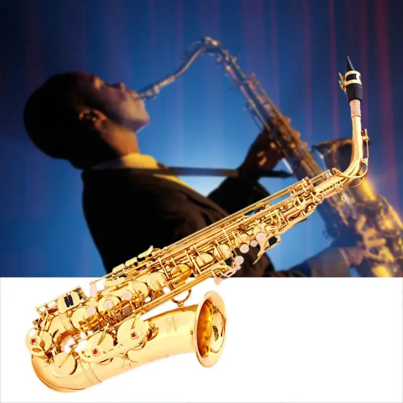 Саксофон изысканный новый оркестровый инструмент вниз E key Alto Sax увеличенный