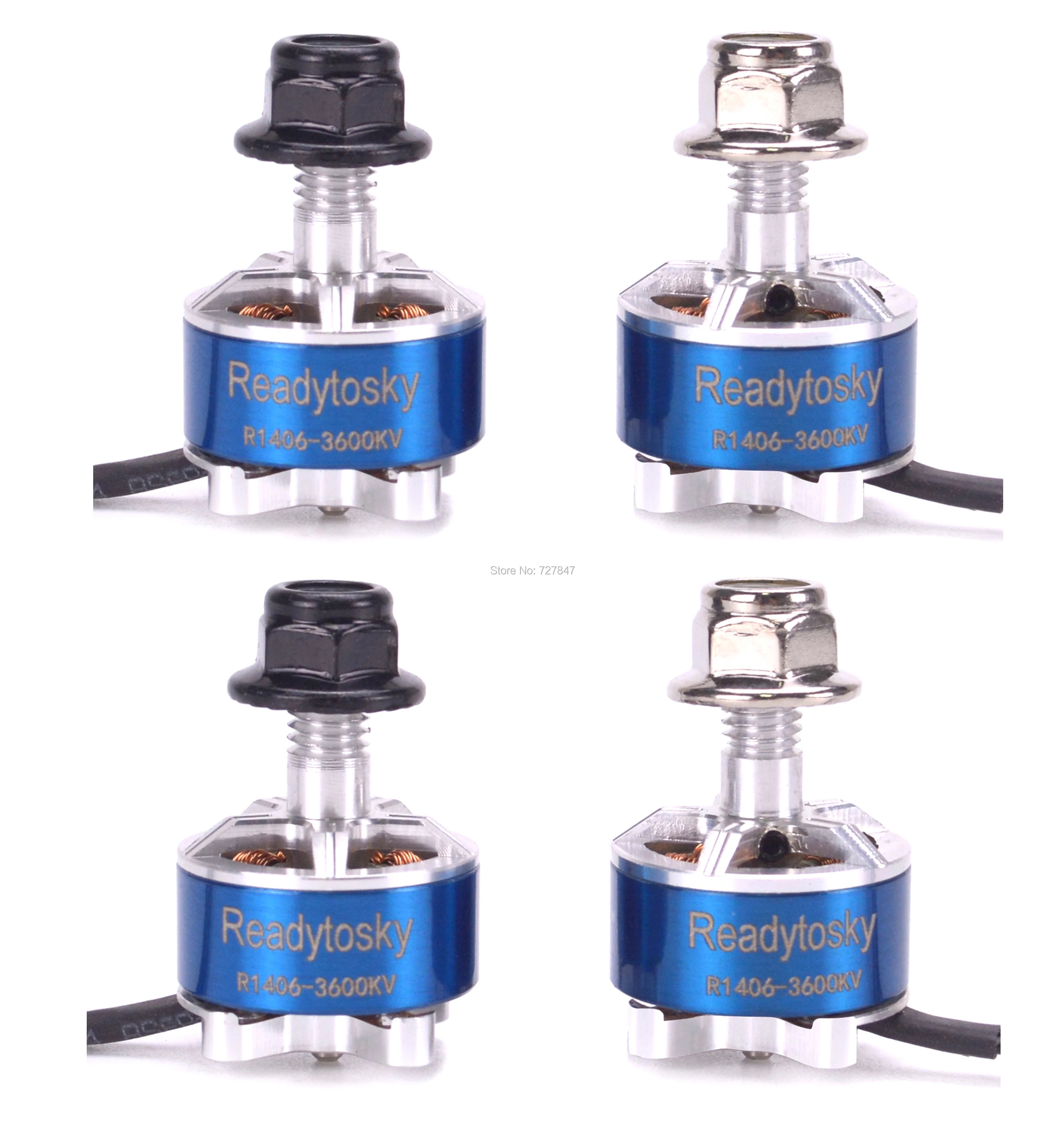 Новинка Readytosky 1406 3600KV 2 4S CW CCW бесщеточный двигатель для радиоуправляемых моделей