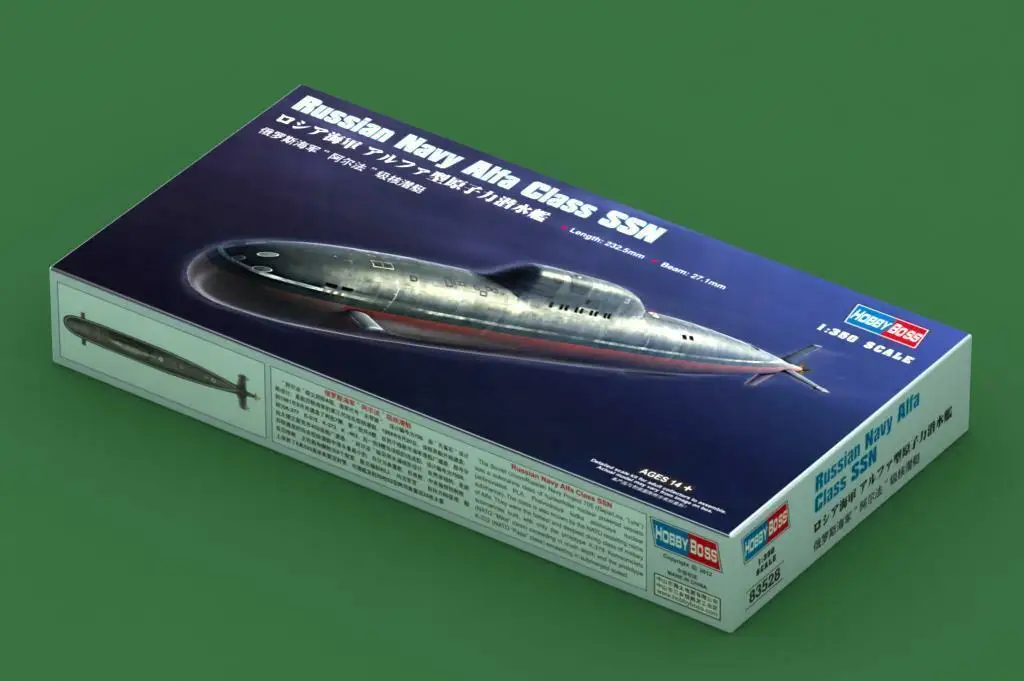 Hobbyboss 83528 1/350 масштаб Русский ВМС Альфа класса SSN модель комплект|Наборы для сборки