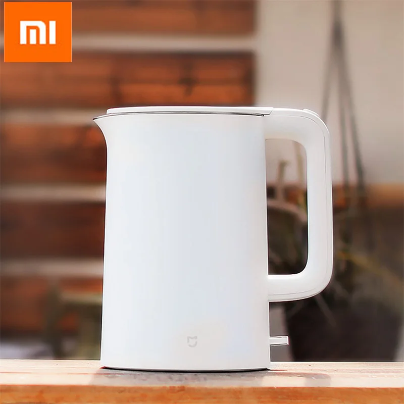 Оригинальный электрический чайник Xiaomi Mijia 1 5 л с автоматическим отключением