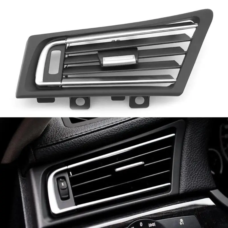 ABS + PC Черный Автомобильный кондиционер воздуха на выходе панель F02 воздушный