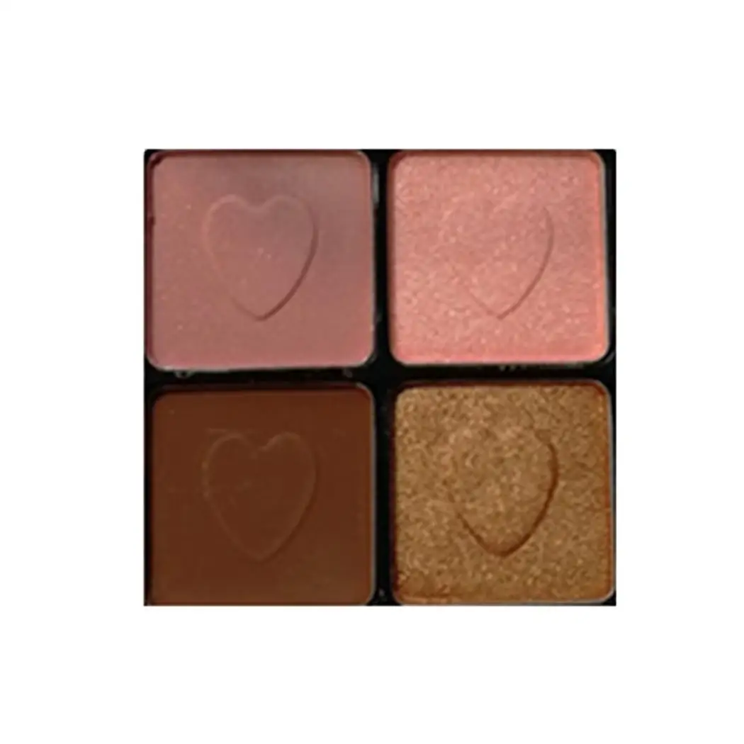 4 Kit Макияж стойкая нейтральная высокопигментная палитра тальк Слюда и т. д.