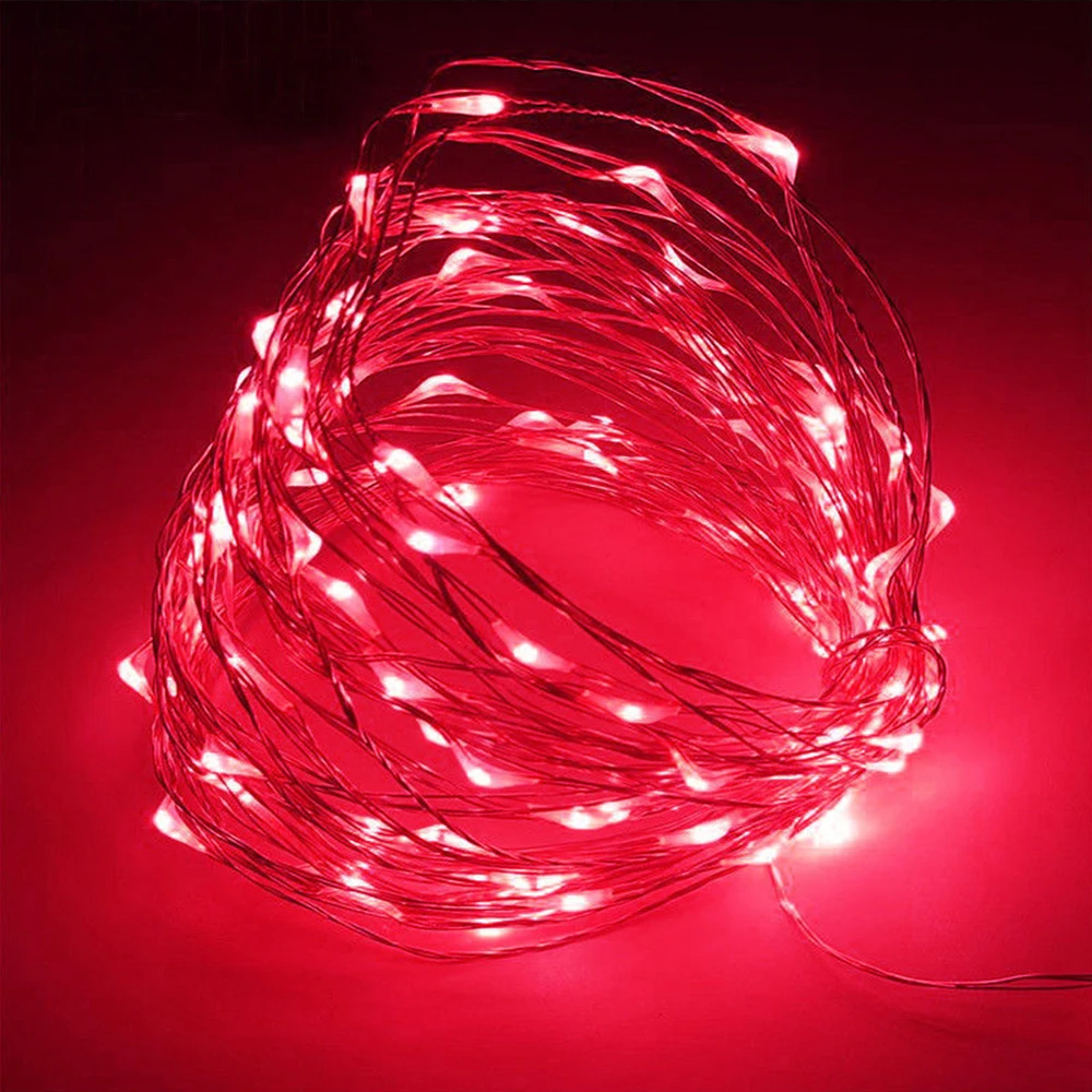30LED гирлянда для феи прочная двора сказочный свет пейзаж лампа сад
