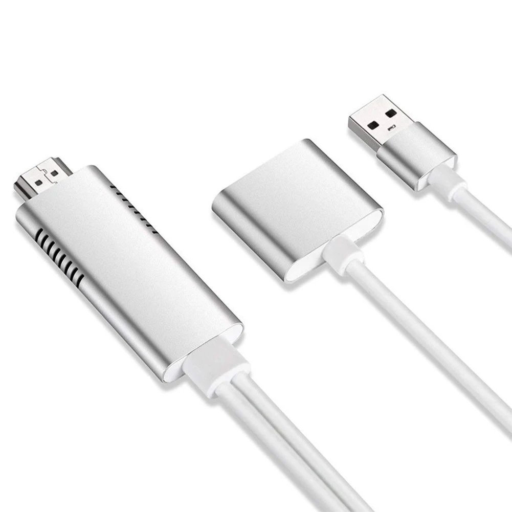 Hdmi зеркальный Смарт кабель Hdtv Av телефон к ТВ адаптер Для Samsng Iphne Ipd|Беспроводные