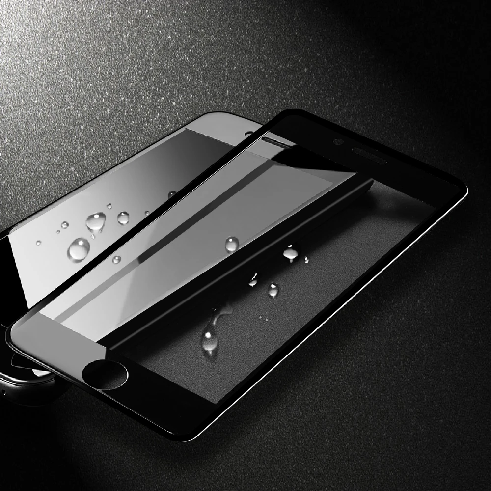 Закаленное стекло для iphone 8 plus Защита экрана 6s 3D полное покрытие защитное на 6