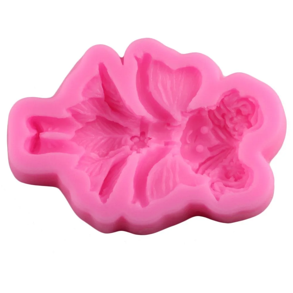 Top New Angel Dancing Dance Girl Fondant Cake Molds 3D Series Mould Decor Tools Sugarcraft DIY Cupcake | Дом и сад