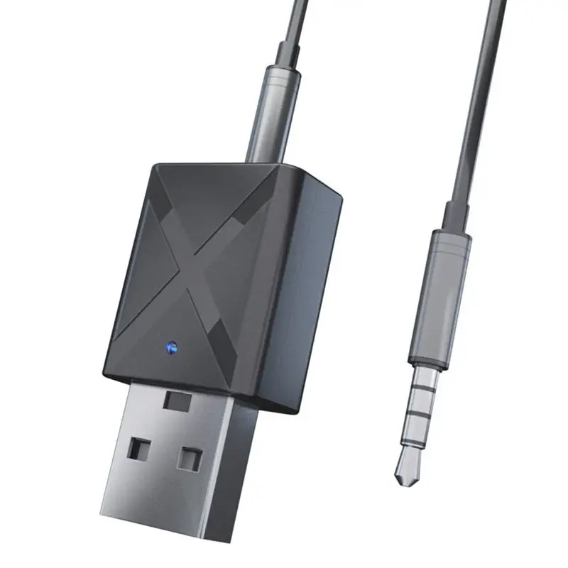 Мини Bluetooth 5 0 аудио приемник передатчик 3 мм Aux беспроводной адаптер для