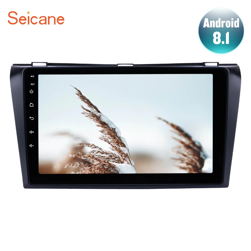 Seicane 9 дюймов 2Din Android 1 Автомобильный GPS мультимедийный плеер для Mazda 3 2004 2005 2007 2008 2009