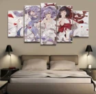 Кимоно Akagi Bluetooth Lane с 5 панелями, игровой постер, Картина на холсте для гостиной, настенное искусство, Декор, картина, плакат