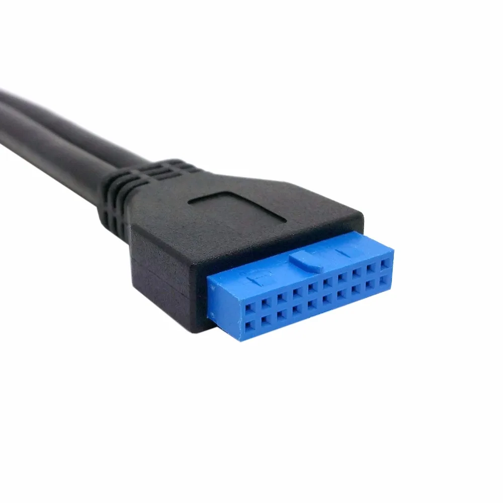 Zihan низкий профиль 95 мм высота USB 3 0 женская задняя панель к материнской плате 20pin