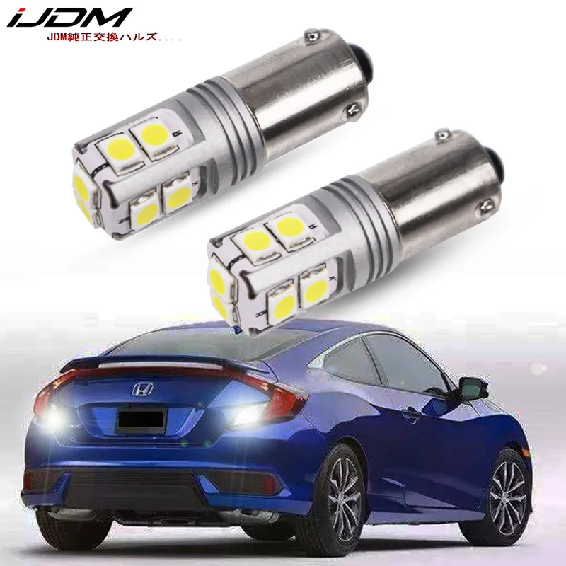 IJDM автомобильный BAY9S светодиодный Canbus ксеноновый белый 10 SMD 3030 чипы H21W светильник