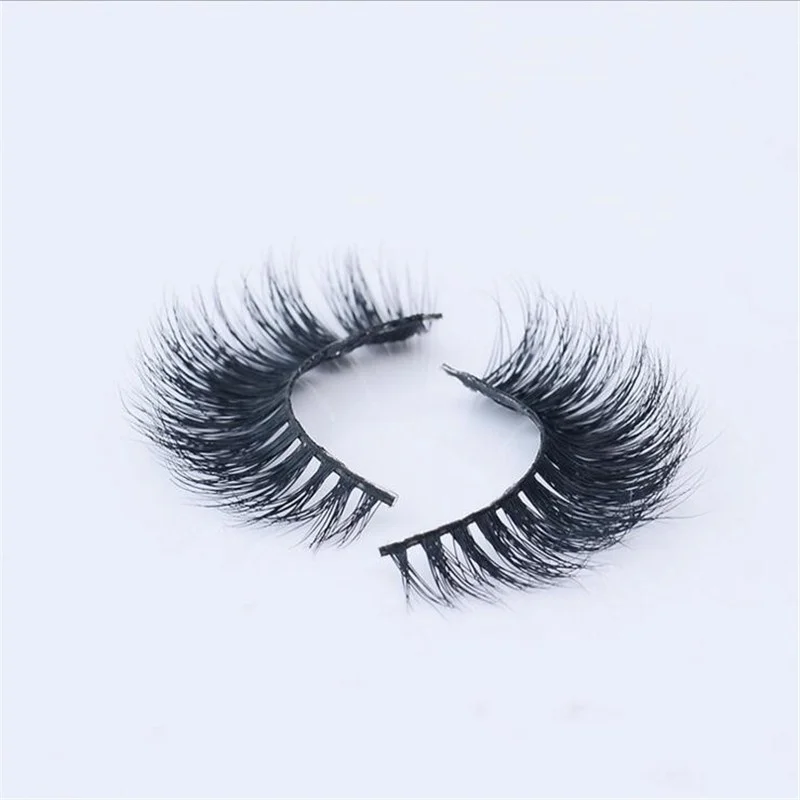 1 Pair 3D Handmade Thick Mink Eyelashes Natural False for Beauty Makeup Fake Eye Lashes Extension|Накладные ресницы| |