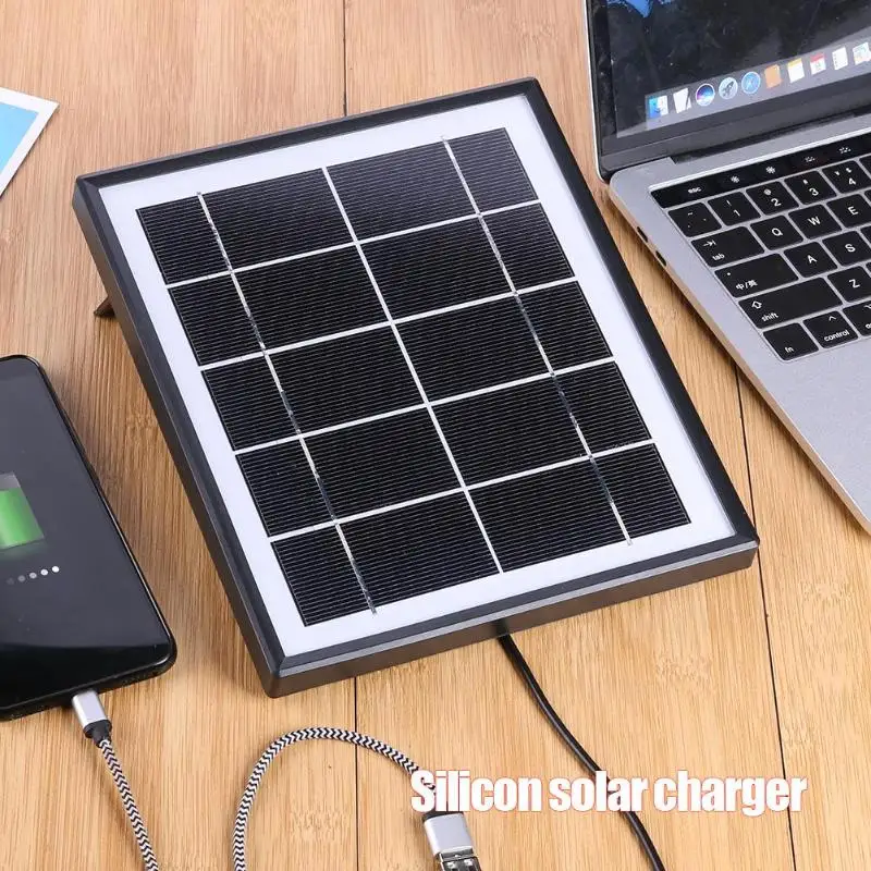5 W 5V USB модуль солнечных батарей монокристаллическая ПЭТ солнечная панель DIY