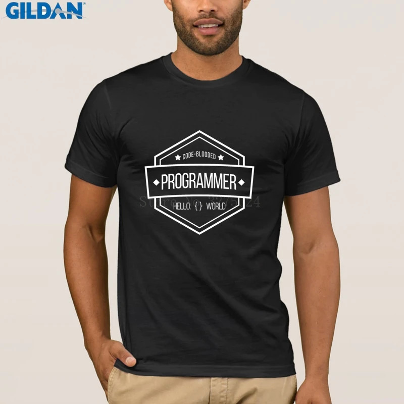 Формальная Java программист компьютер Мужская футболка весна осень забавная