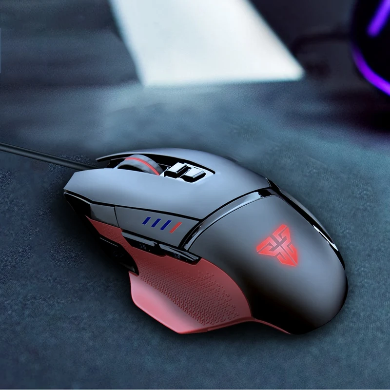 Fantech X11 Mouse Macro Rgb цветная компьютерная мышь Usb Проводная Подсветка 8000 точек/дюйм 8