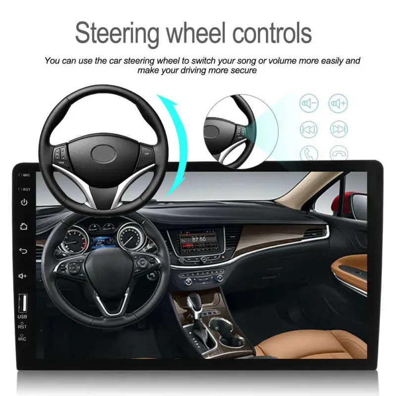 9 &quot1DIN автомобиля MP5 MP3 плеер Bluetooth Сенсорный экран стерео радио FM USB TF в тире Авто