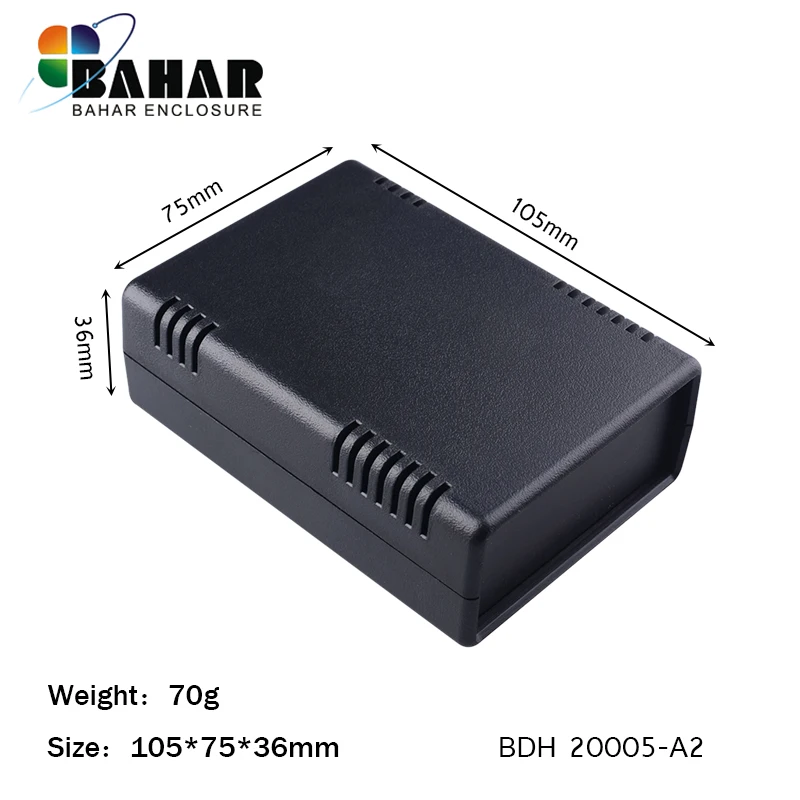 IP40 корпус теплового излучения чехол 105*75*36 с отверстиями от BAHAR BDH20005|Соединители| |