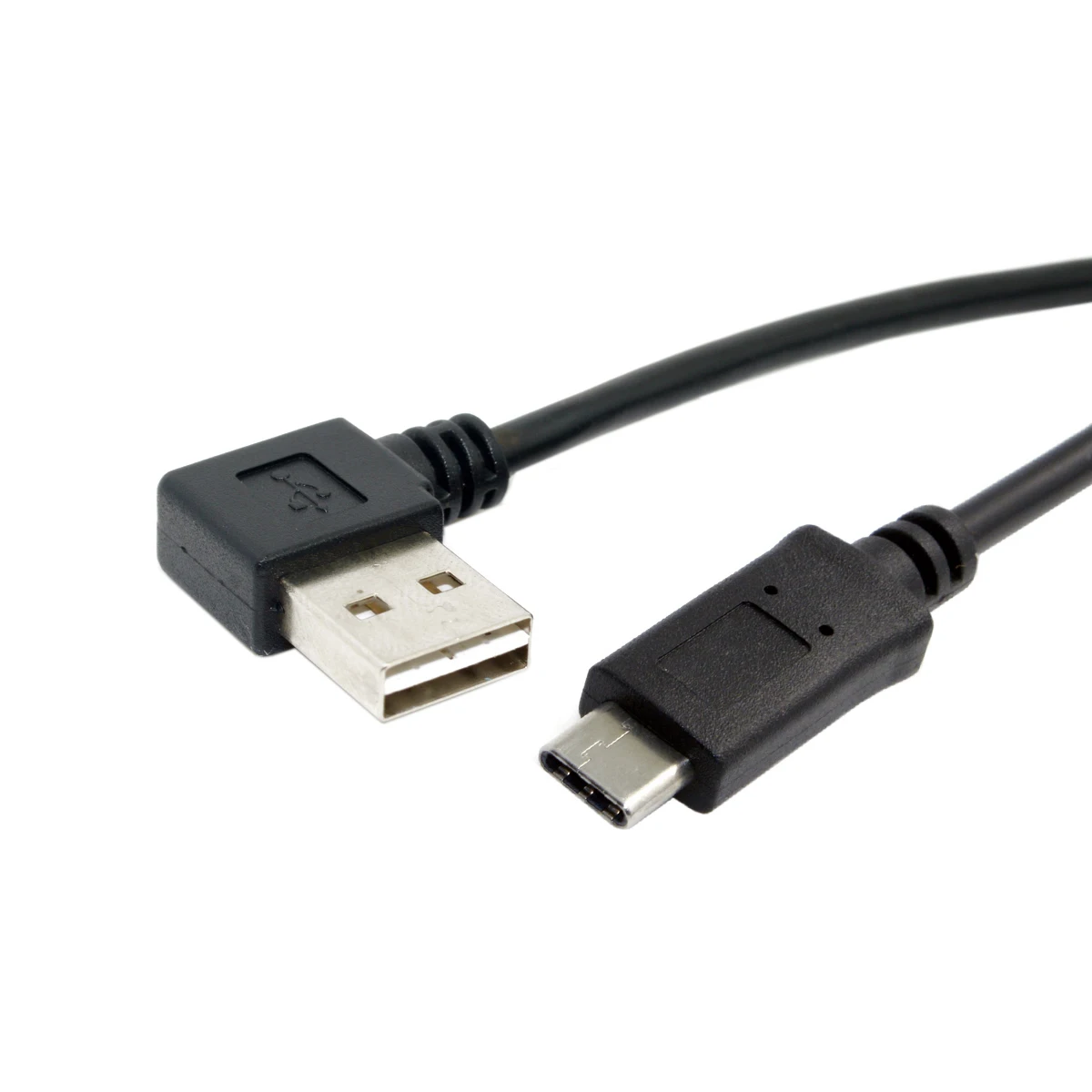 Chenyang Реверсивный дизайн USB 3 0 1 Тип C штекер до 90 градусов левый правый угловой A Мужской кабель для передачи