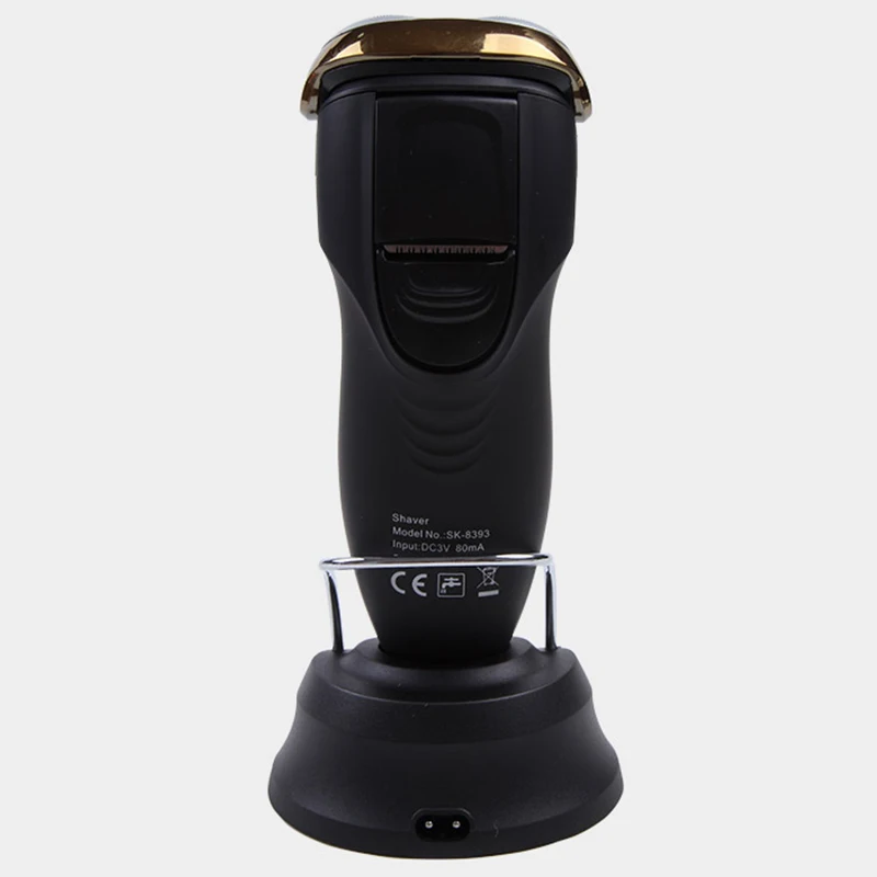 Surker Sk-8393 триммер для бороды электробритва моющийся умный водонепроницаемый