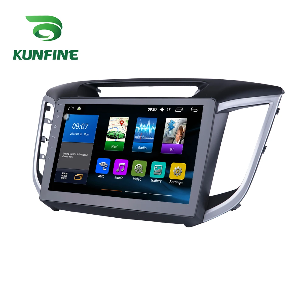 Восьмиядерный 1024*600 Android 8 1 автомобильный DVD GPS навигационный плеер Deckless стерео для