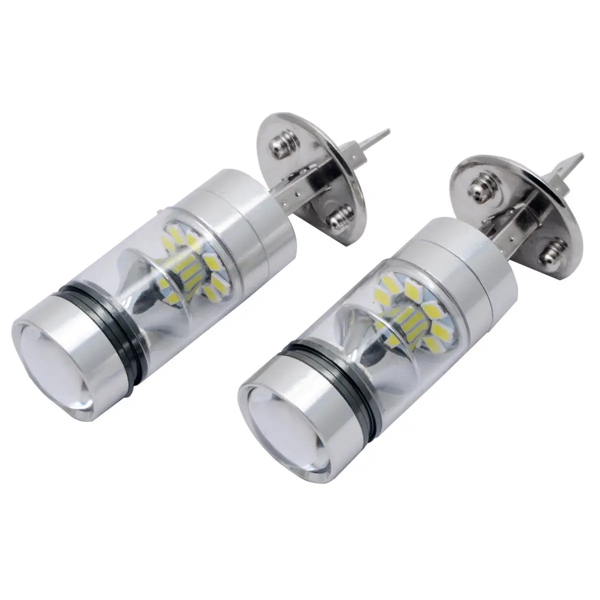 Светодиодные противотуманные фары 2 шт. H1 12 В 100 Вт 20 smd дневные ходовые огни белые