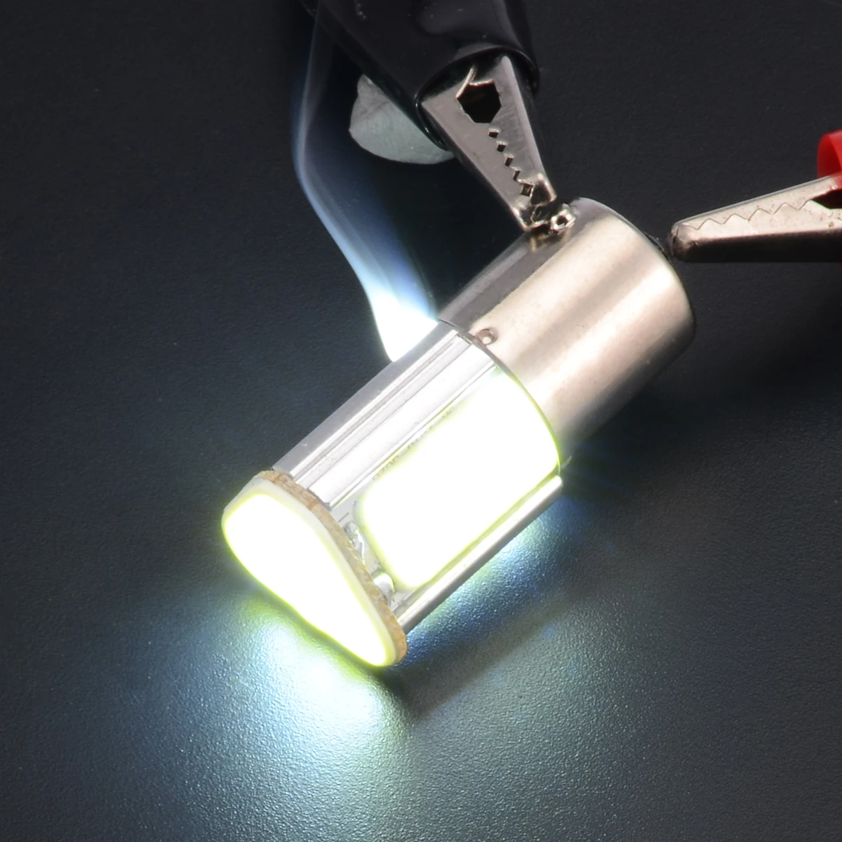 1 шт Высокое Яркость Белый 1156 G18 Ba15s 4 COB светодиодный обратный резервный сигнал