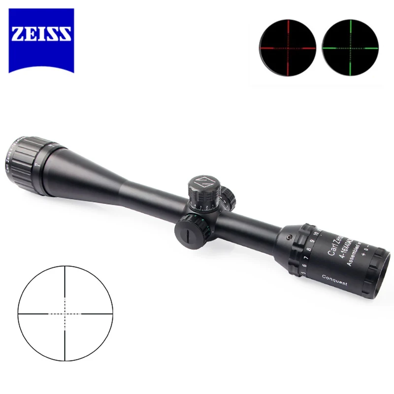 Zeiss Conquest 4-16x40 прицел красный и зеленый охотничий Коллиматорный с 11/20 мм свободные