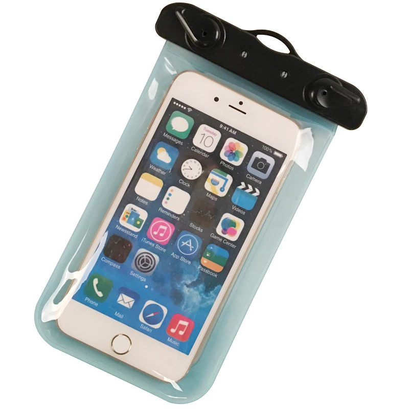 8 цветов водонепроницаемый чехол для ниже 5 дюймов IPhone Android с повязкой ABS Плавание