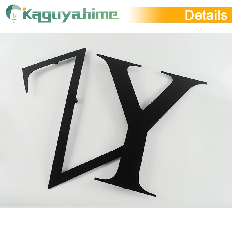 Kaguyahime самодельная буква свет E27 скандинавские подвесные светильники письмо