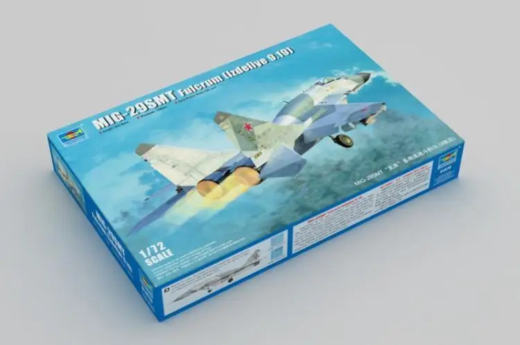 Trumpeter 1/72 01676 модель Mikoyan MiG 29SMT Fulcrum (Izdeliye 9 19)|Наборы для сборки моделей| |