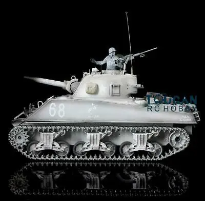 Heng Long 1/16 Snow 6 0 материнская плата инфракрасная Fight M4A3 Sherman RC Tank 3898 Вт/360 Вращающаяся