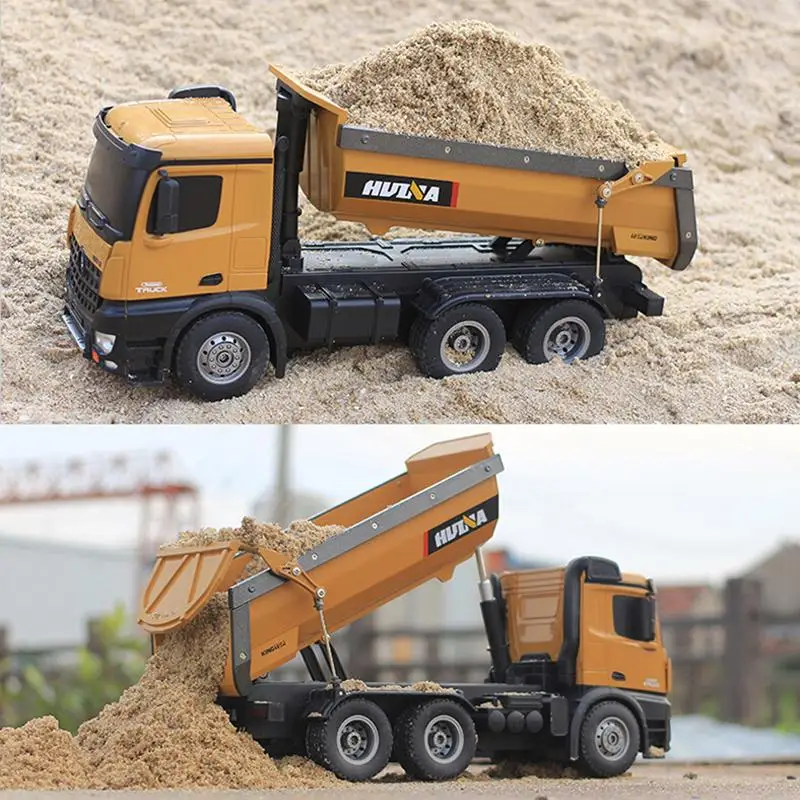 Радиоуправляемый грузовик Huina 1573 RTR 2 4 ГГц 10 каналов 1:14 с дистанционным