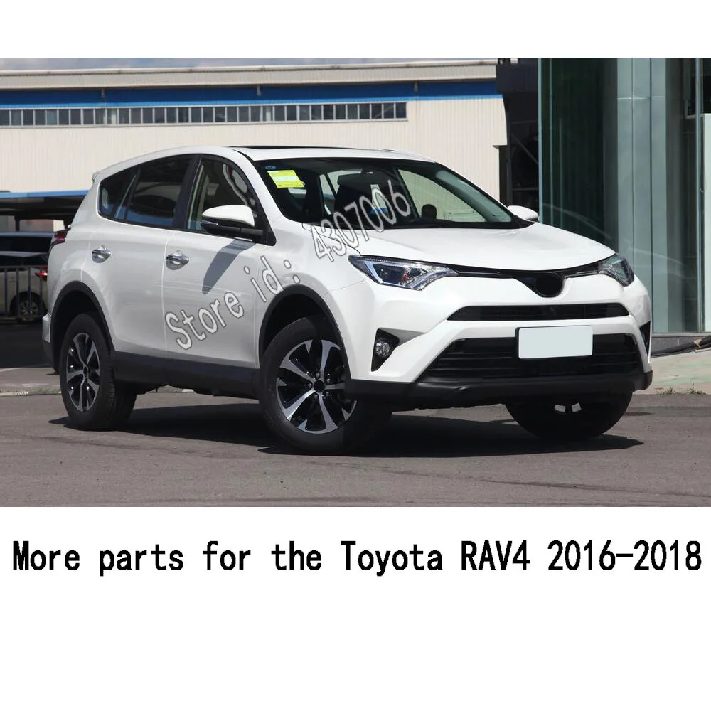 Накладка для автомобиля Стайлинг педаль порог порога светодиодный 4 шт. Toyota RAV4 2016 2017 2018|Буксиры и подвесные