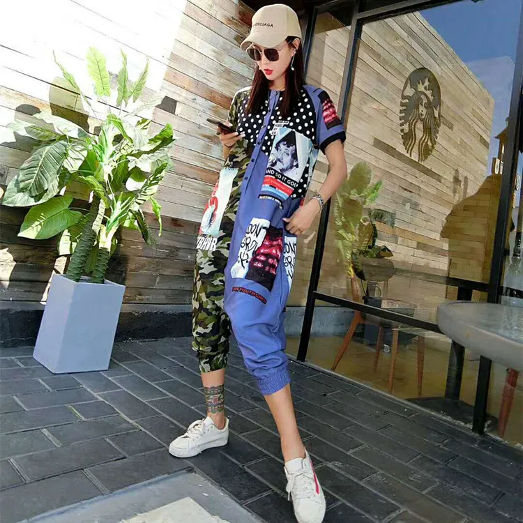 Свободные Комбинезоны Комбинезон повседневный комбинезон для женщин короткий